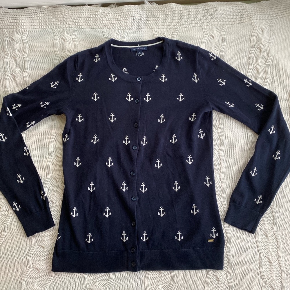 TOMMY HILFIGER ANCHOR SWEATER 💙🔵🔷🦋